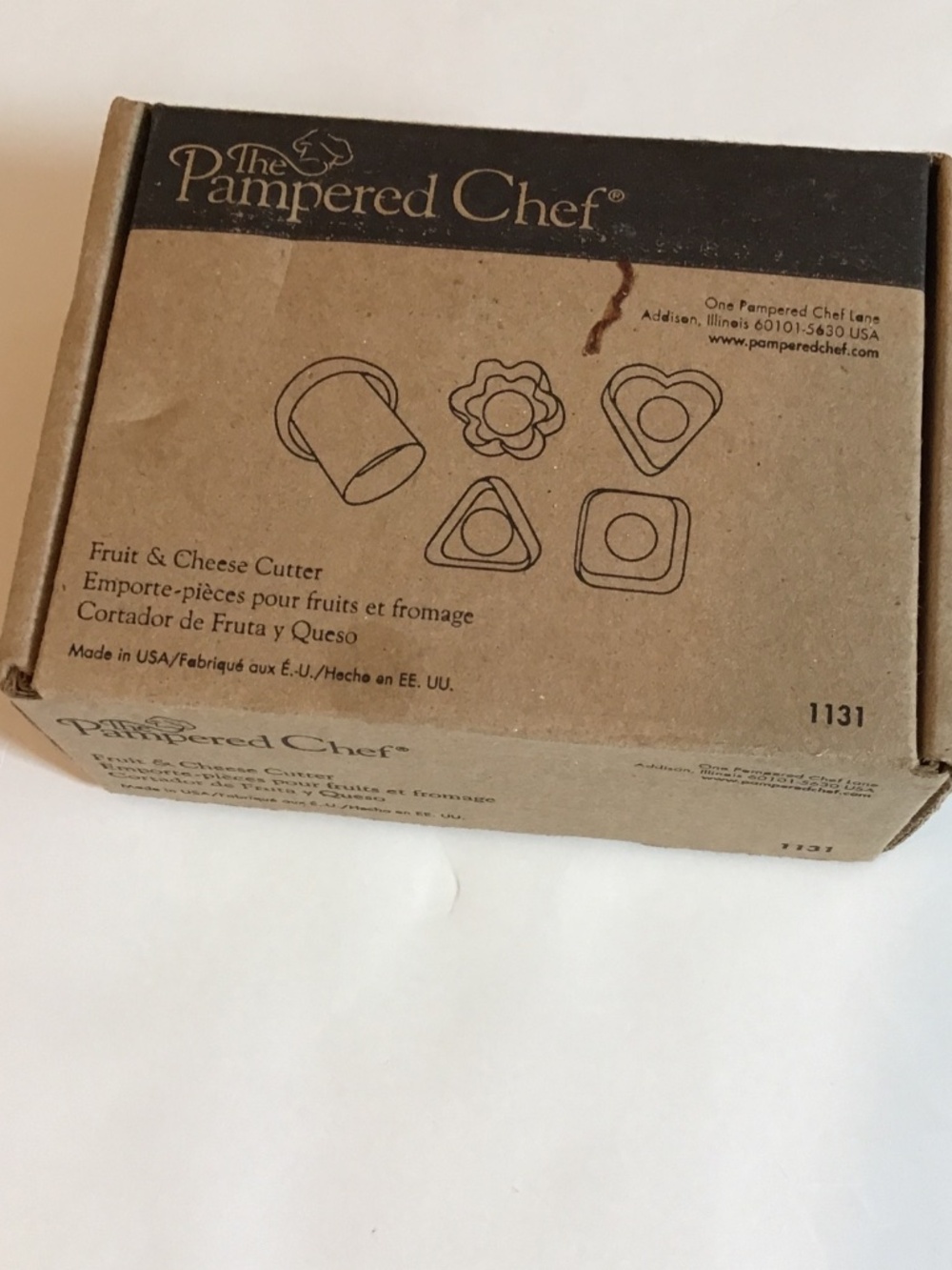 Pampered Chef Fruit & Cheese Cutter